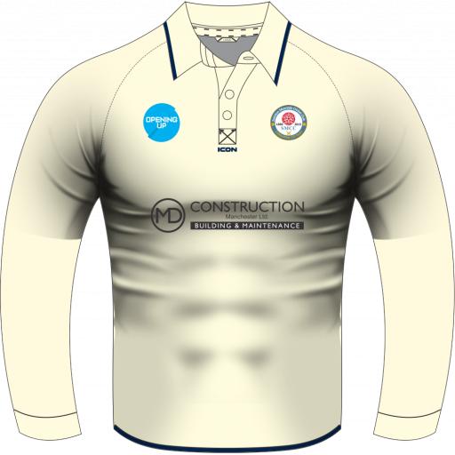 SWINTON MOORSIDE CRICKET CLUB Match + Cricket Shirt L/S- Junior