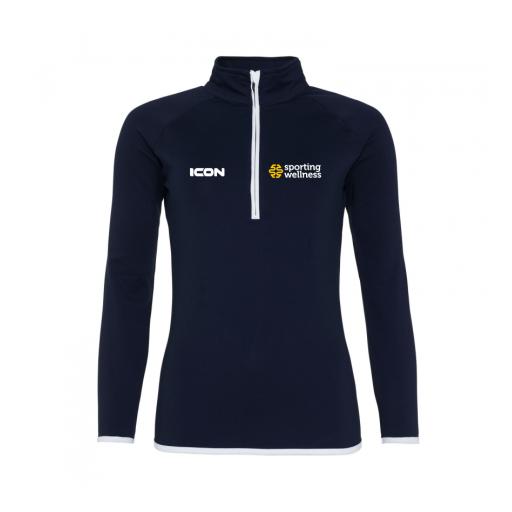 Sporting Wellness - Ladies 1/4 Zip Top