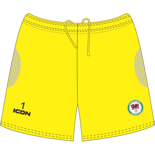 DEESIDE DRAGONS FC U12'S HYBRID MATCH GOALKEEPER SHORT - JUNIOR