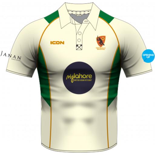 Mayfield Cricket Club Match + Cricket Shirt S/S- Senior