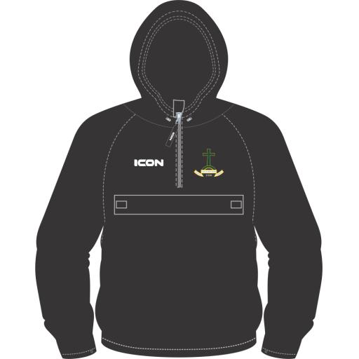 HOLY CROSS CRICKET CLUB PRO PERFORMANCE RAIN JACKET HALF ZIP SENIOR