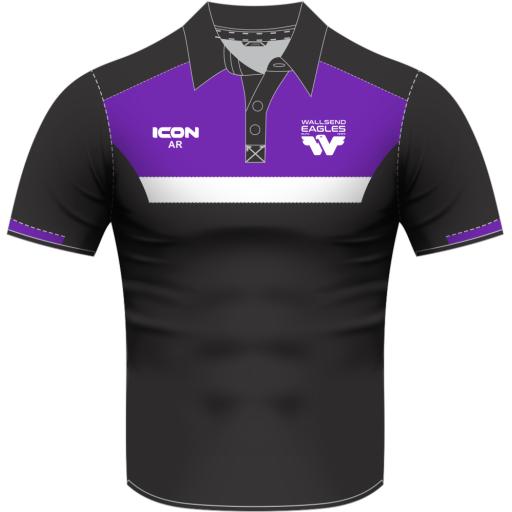 Wallsend Eagles Rugby League Football Club Legacy Polo Shirt - Senior