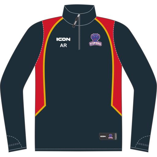 Anglian Vipers Phoenix Sublimated Performance Sublimated Midlayer - Junior