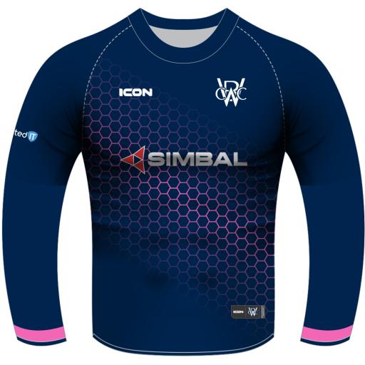 WHALEY BRIDGE CRICKET CLUB (SENIOR SECTION) HYBRID MATCH SHIRT L/S - SENIOR