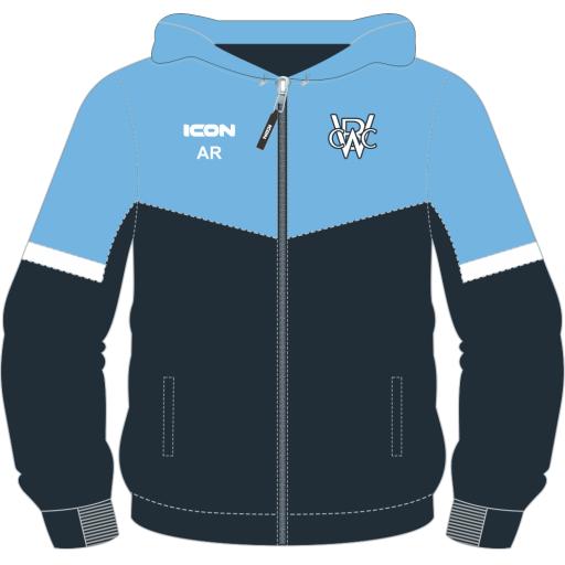 WHALEY BRIDGE CRICKET CLUB (SENIOR SECTION) EVOLVE ZIPPED HOODIE - SENIOR