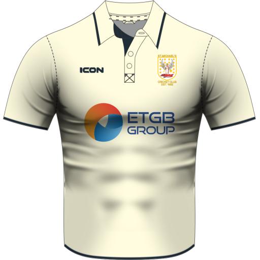 ST MICHAELS CRICKET CLUB Match + Cricket Shirt S/S- Senior