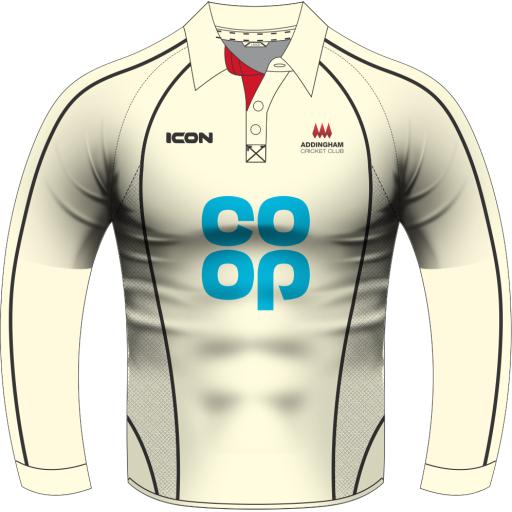 ADDINGHAM CRICKET CLUB MATCH TECH II PLAYING SHIRT L/S SENIOR