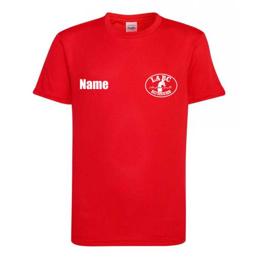 LABC Runners Club Sports T-Shirts - Juniors
