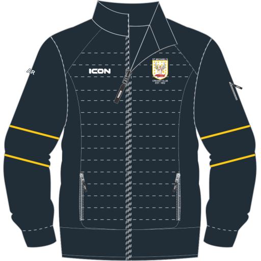 ST MICHAELS CRICKET CLUB STADIUM SUB ZERO JACKET SENIOR
