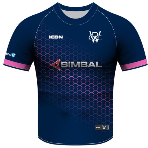 WHALEY BRIDGE CRICKET CLUB (SENIOR SECTION) HYBRID MATCH SHIRT S/S - SENIOR