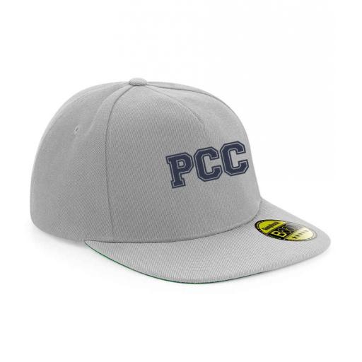 Panteg Cricket Club Pro Snapback - Grey