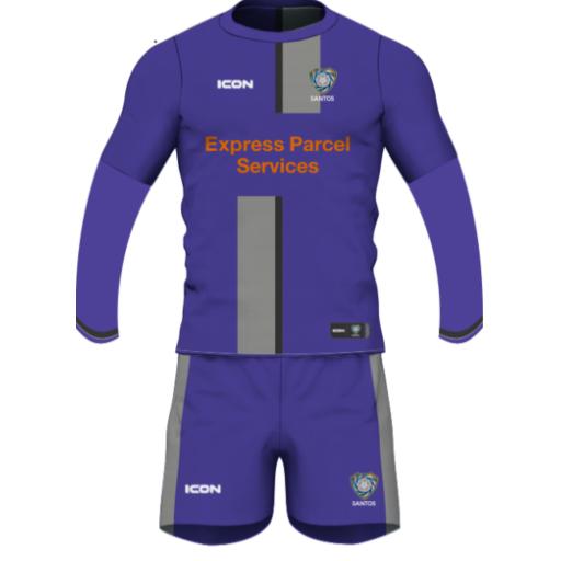 SANTOS AFC U14'S HYBRID MATCH SOCCER KIT L/S - JUNIOR
