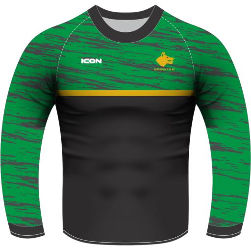 WALSDEN CRICKET CLUB DUAL TRAINING T-SHIRT LONG SLEEVE SENIOR