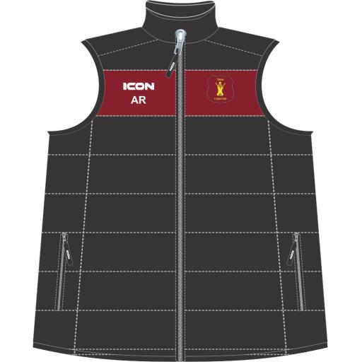 WELTON CRICKET CLUB SLEEVELESS PADDED GILET - SENIOR