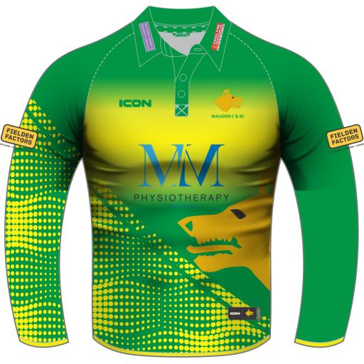 WALSDEN CRICKET CLUB (SENIOR SECTION) HYBRID + MATCH SHIRT L/S - JUNIOR
