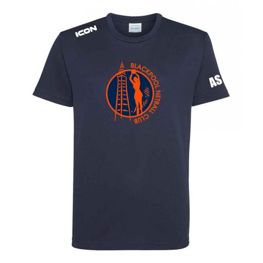 Blackpool Netball Club Training T-Shirt - Junior