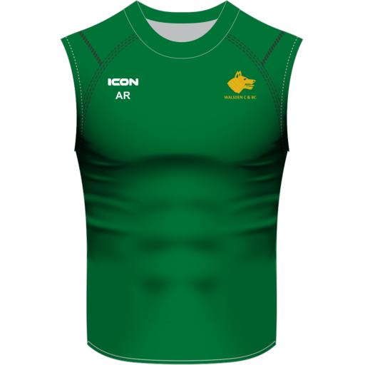 WALSDEN CRICKET CLUB (SENIOR SECTION) Sleeveless T-shirt - JUNIOR