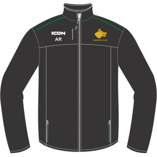 WALSDEN CRICKET CLUB ACTIVE SOFT SHELL JACKET - JUNIOR