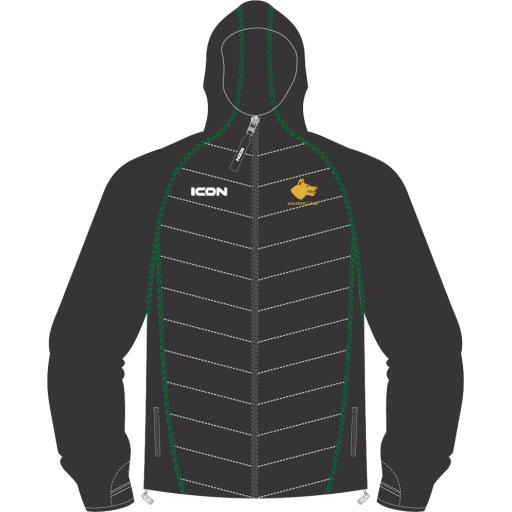 WALSDEN CRICKET CLUB ACTIVE HYBRID HOODED JACKET - SENIOR