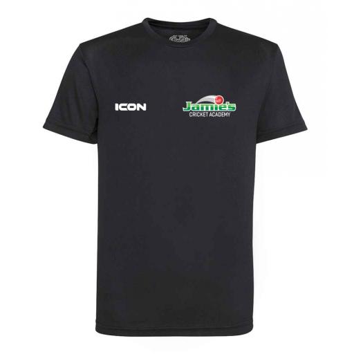 Jamies Cricket T-Shirt - Black