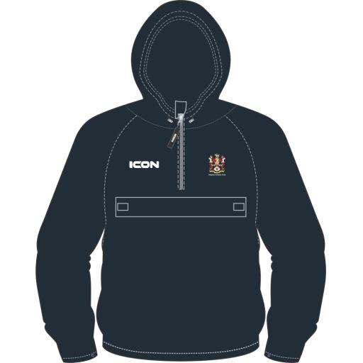 STAYLEY CRICKET CLUB PRO PERFORMANCE RAIN JACKET HALF ZIP JUNIOR