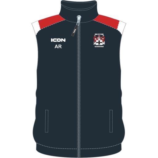 Sutton in Craven Cricket Club Flash Training Gilet - Senior
