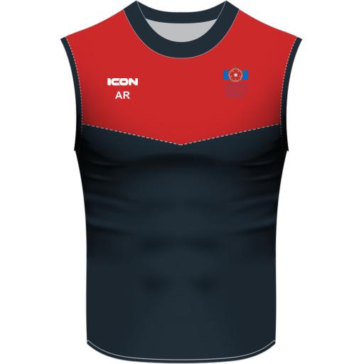 Croston Sports Club (Netball) Evolve Sleeveless T-shirt - Unisex Fit Senior