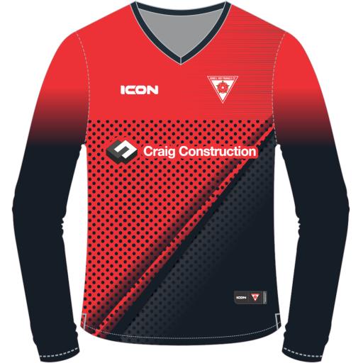 ORRELL RED TRIANGLE CRICKET CLUB ACADEMY SWEATER- Junior