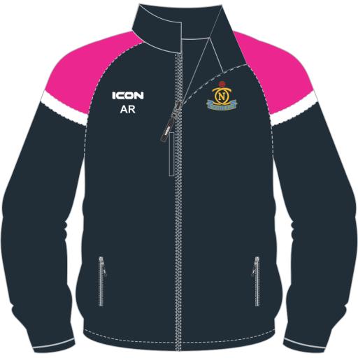 Northern Cricket Club LADIES Racer Shower Jacket - Junior
