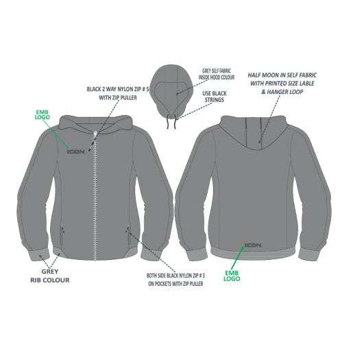 LADIES LIFESTYLE HOODIE