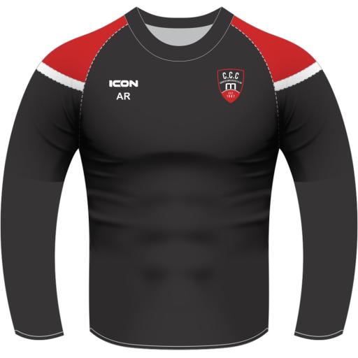 CHURCHTOWN CRICKET CLUB Racer T-Shirt L/S - Senior