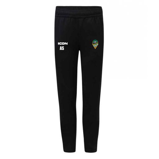 Clitheroe Cricket Club Juniors Slim Leg Training Pants - Kids - Black