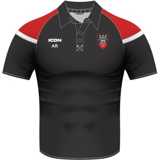 CHURCHTOWN CRICKET CLUB Racer Polo Shirt - Senior