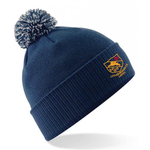 LITTLEBOROUGH LADIES CRICKET CLUB BEANIE HAT