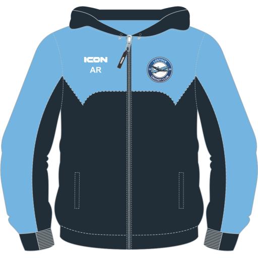 Lostock CC Impact Full Zip Hoodie - Senior