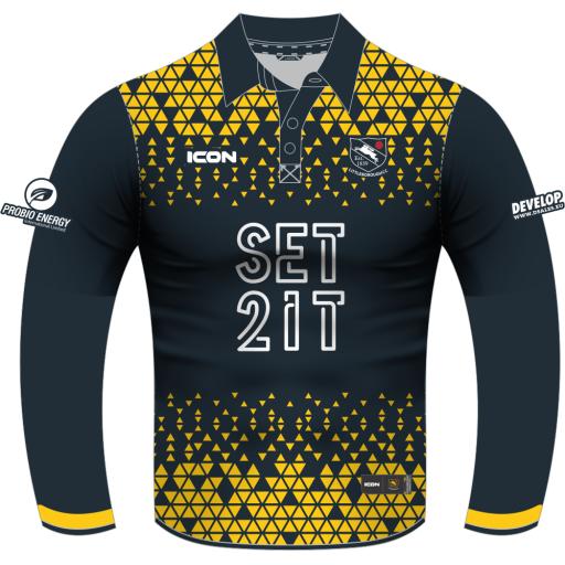 LITTLEBOROUGH CRICKET CLUB HYBRID + MATCH SHIRT L/S - JUNIOR