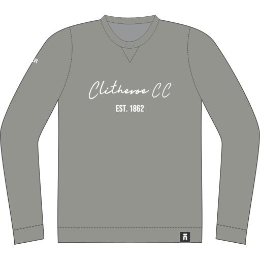 CLITHEROE CRICKET CLUB CREW NECK SWEAT SHIRT - JUNIOR