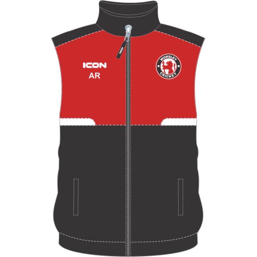 WORSLEY CRICKET CLUB LAVIS TRAINING GILET - SENIOR