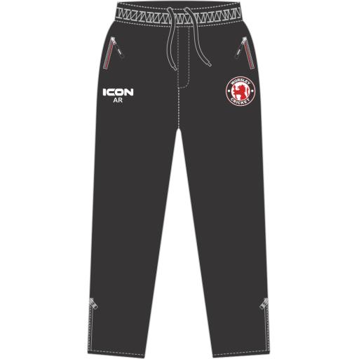 WORSLEY CRICKET CLUB PERFORMANCE SLIM FIT TRACK PANT - JUNIOR