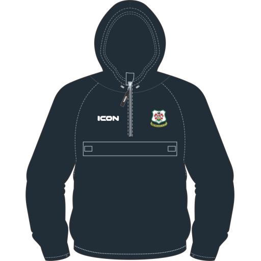 HENSALL CRICKET CLUB PRO PERFORMANCE RAIN JACKET HALF ZIP - JUNIOR