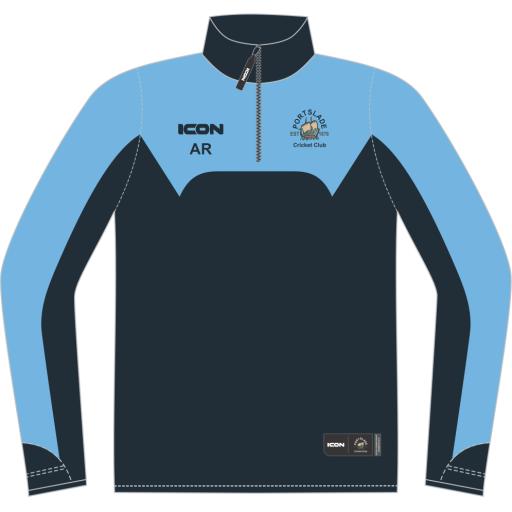 Portslade Cricket Club Impact Sublimated Performance Sublimated Midlayer - Junior