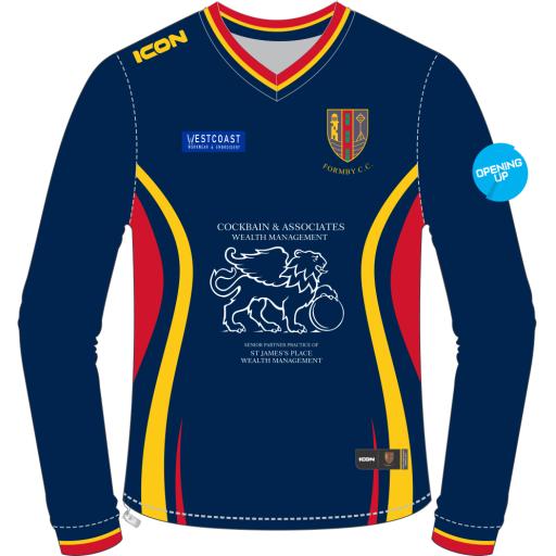 FORMBY CRICKET CLUB (SENIOR SECTION) MATCH + SWEATER - JUNIOR