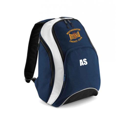 WESTHOUGHTON CRICKET CLUB BACKPACK