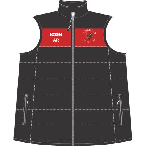 SEDGEFIELD CRICKET CLUB BODYWARMER - SENIOR