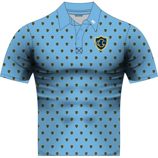GREENFIELD CRICKET CLUB MENS GOLF POLO SHIRT