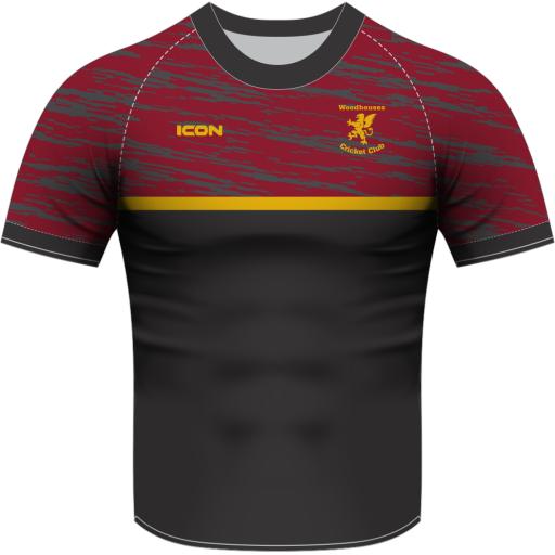 WOODHOUSES CRICKET CLUB DUAL TRAINING T-SHIRT SHORT SLEEVE - JUNIOR