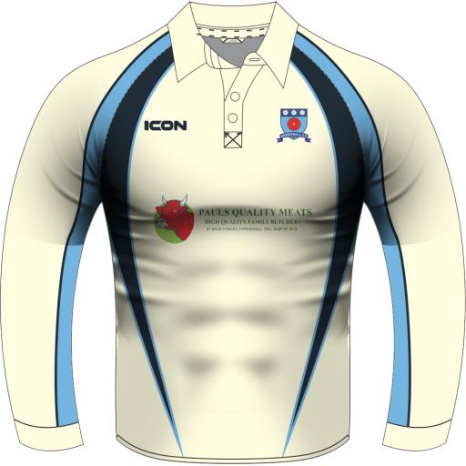 UPPERMILL CRICKET CLUB (2ND TEAM) Match + Cricket Shirt L/S- Senior