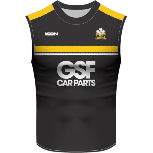 North Wales Crusaders Rugby League Titan Sleeveless T-Shirt - Senior