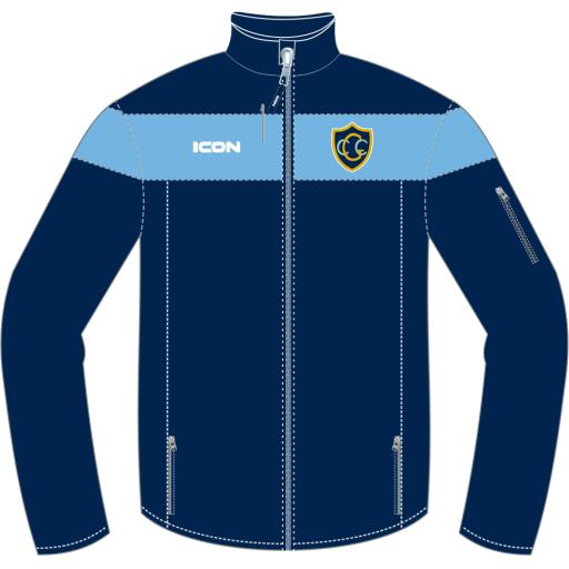 GREENFIELD CRICKET CLUB ACTIVE SOFT SHELL JACKET - SENIOR