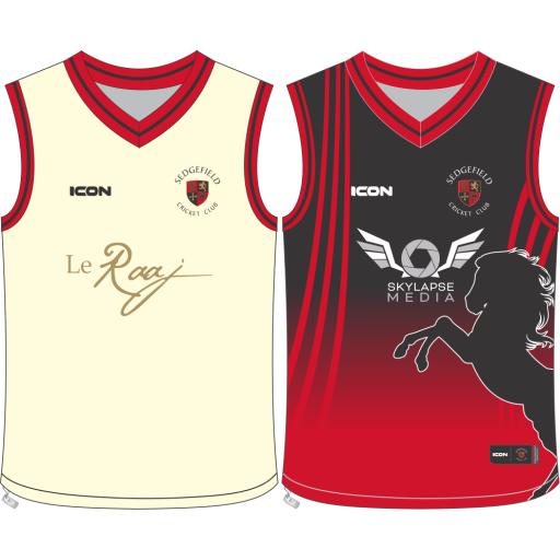 SEDGEFIELD CRICKET CLUB HYBRID REVERSIBLE SLIPOVER - JUNIOR